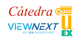 Logotipo de la Cátedra Viewnext-UEx